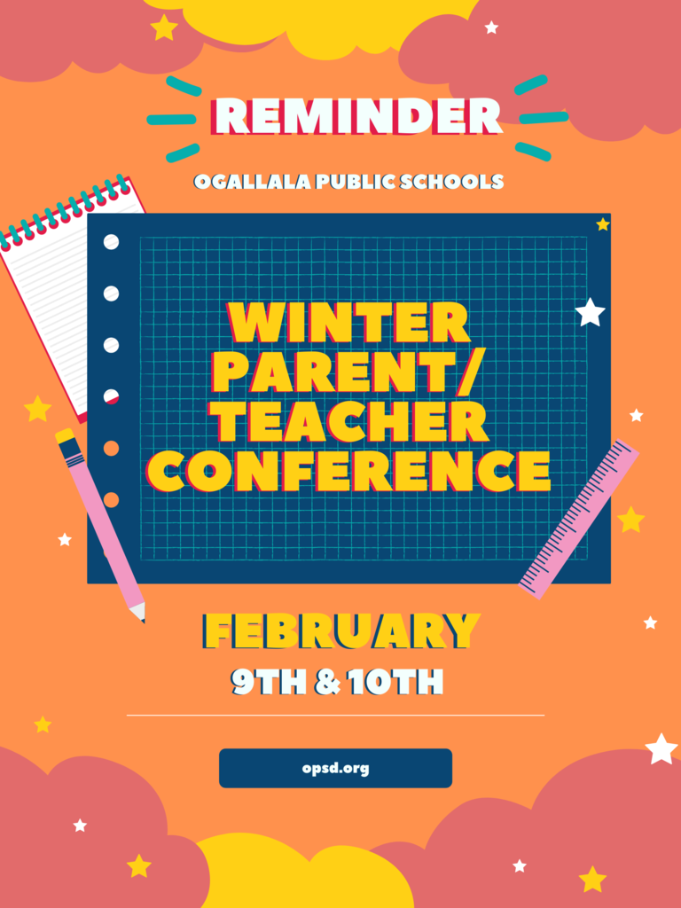 Winter Parent/Teacher Conferences Feb. 9th & 10th