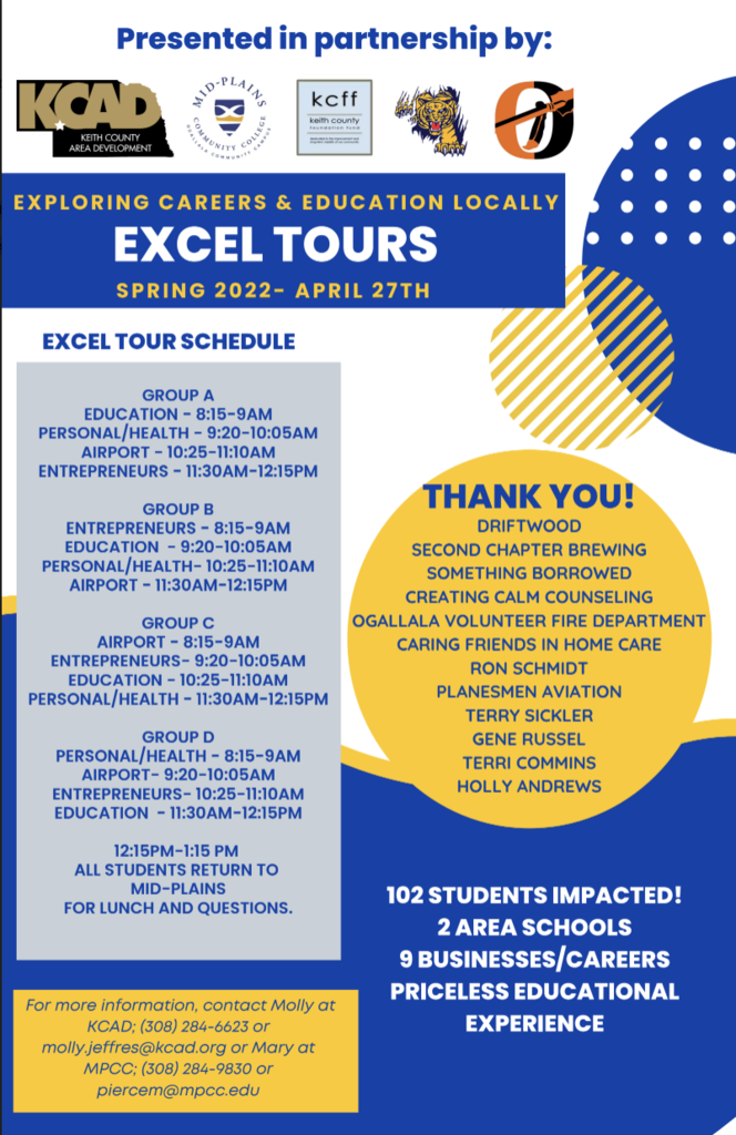 Excel Tour Information