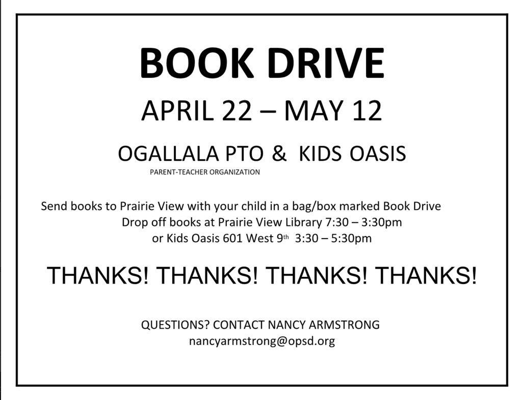 Reading Rendezvous Book Drive